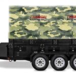 250,000 Watt Military Full-time Silent Mobile Theron Technologies generator