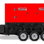 250,000 Watt Fire Department Full-time Silent Mobile Theron Technologies generator
