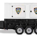 250,000 Watt Police Department Full-time Silent Mobile Theron Technologies generator