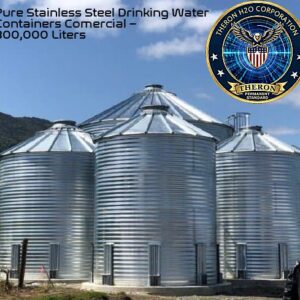 Pure Stainless Steel Drinking Water Containers Comercial - 300,000 Liters